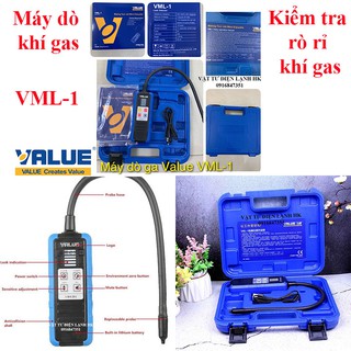 Máy phát hiện rò rỉ khí gas VALUE VML-1 Máy kiểm tra test dò hở khí ga
