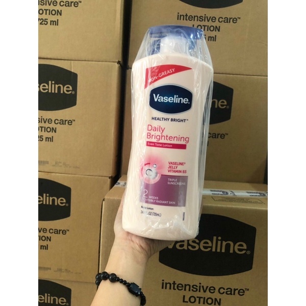 Sữa Dưỡng Thể Sáng Da Vaseline Healthy Bright Daily Brightening Even Tone Lotion 725ml