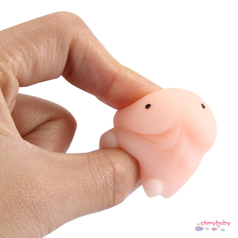 Set 2 Đồ Chơi Xốp Squishy Giảm Stress Hình Thú Dễ Thương Cho Bé