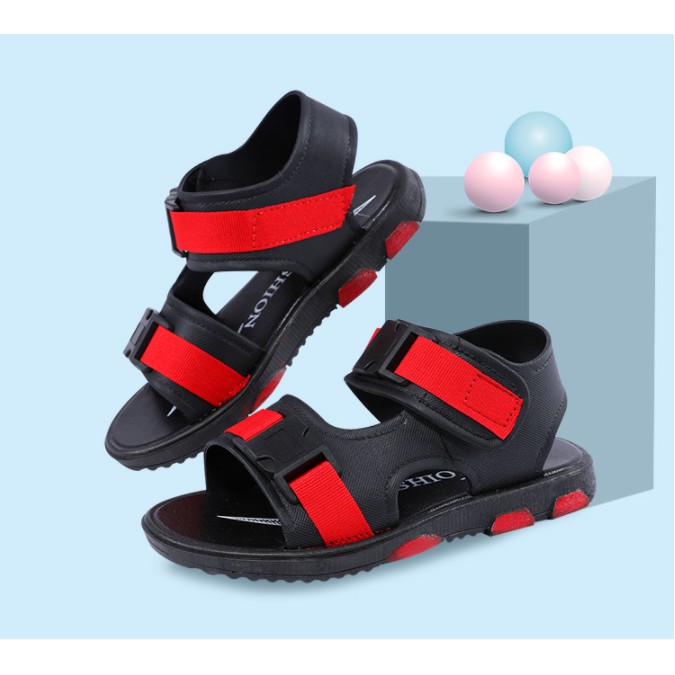 Sandal cho bé Phong Cách Hàn Quốc năng động cho Bé Từ 1 - 6 Tuổi – 2 màu Xanh - Đỏ