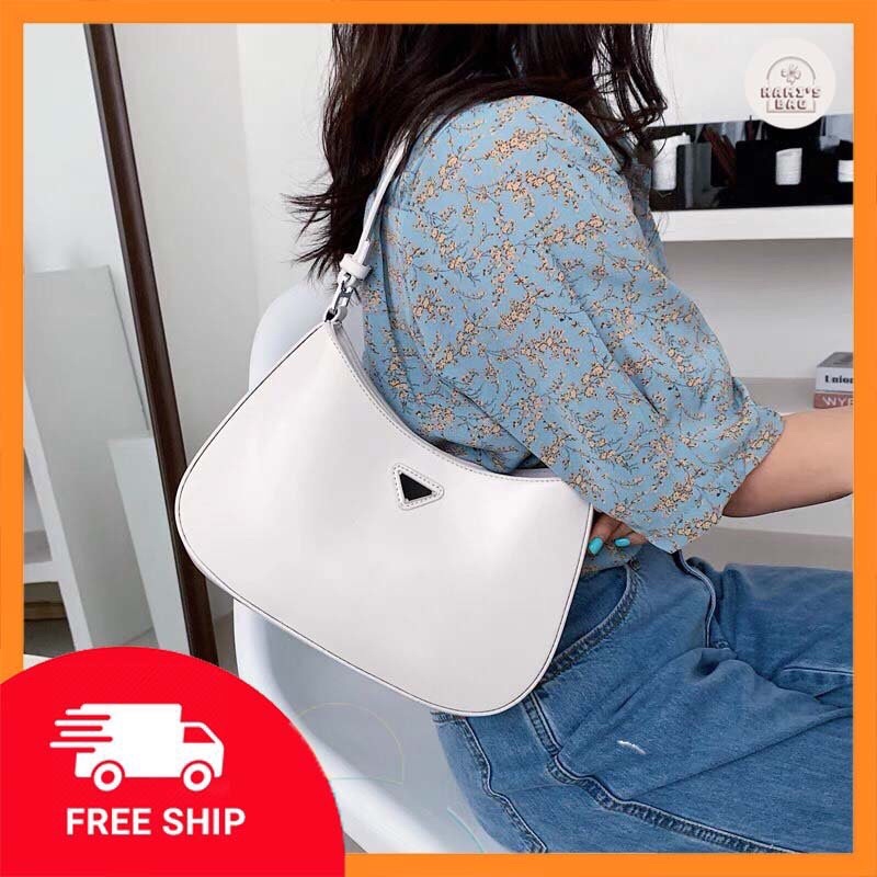 Túi xách nữ P.R.D da bóng basic, thời trang.
