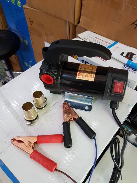 Máy bơm dầu xăng nhớt 12V - 24V - 220V hiệu ship 175w