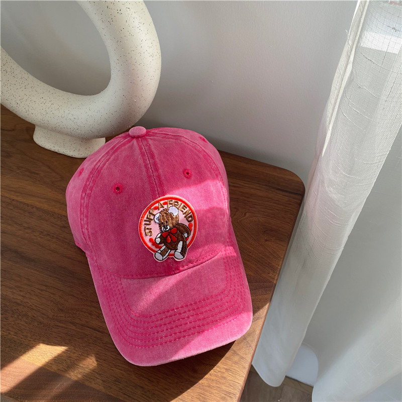 Nón lưỡi trai hình gấu theo phong cách cổ điển