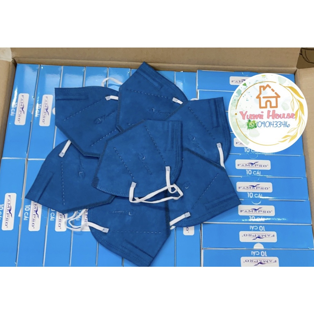 Khẩu trang y tế N95 kháng khuẩn 4 lớp Famapro VN95