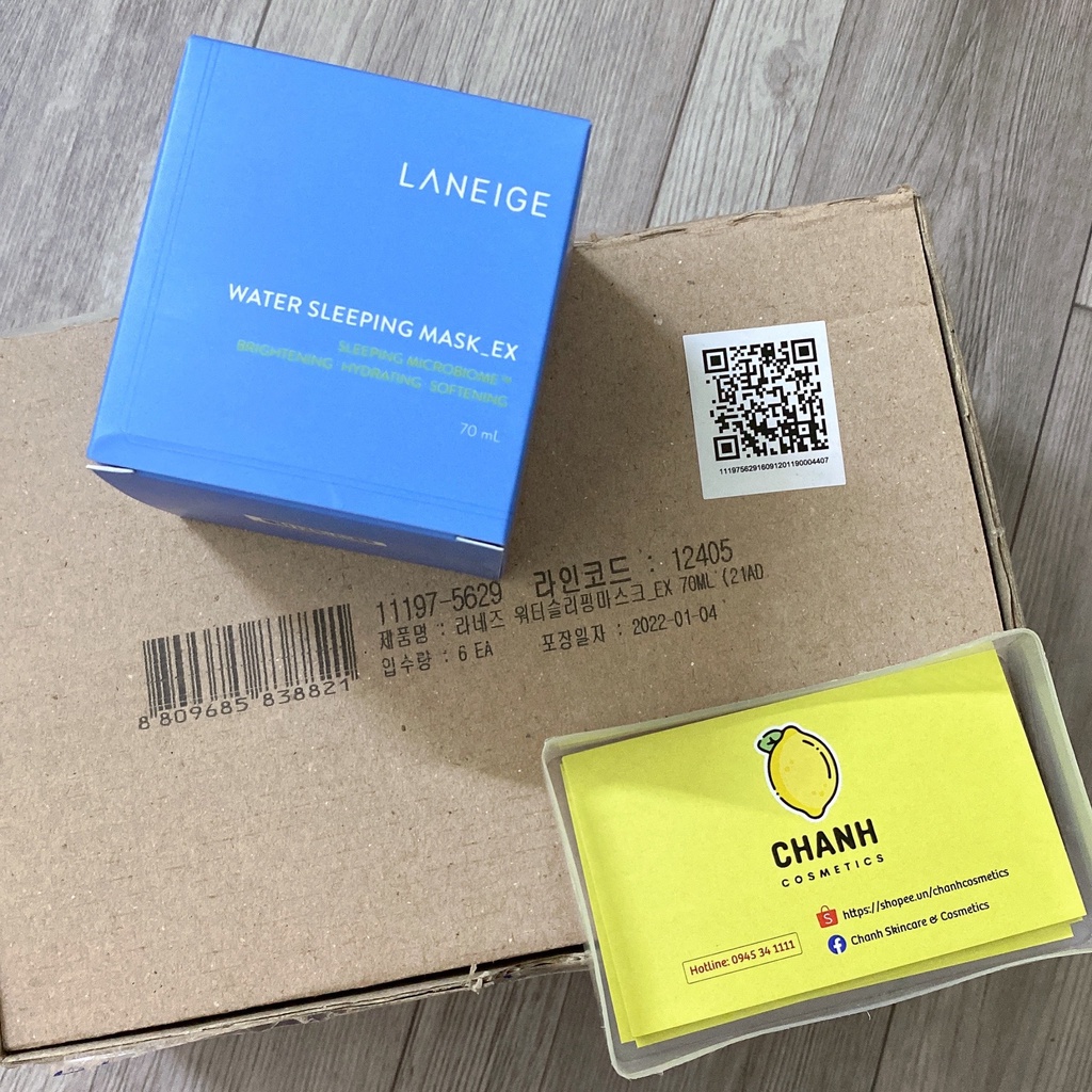 Mặt nạ ngủ dưỡng ẩm Laneige Water Sleeping Mask 70ml