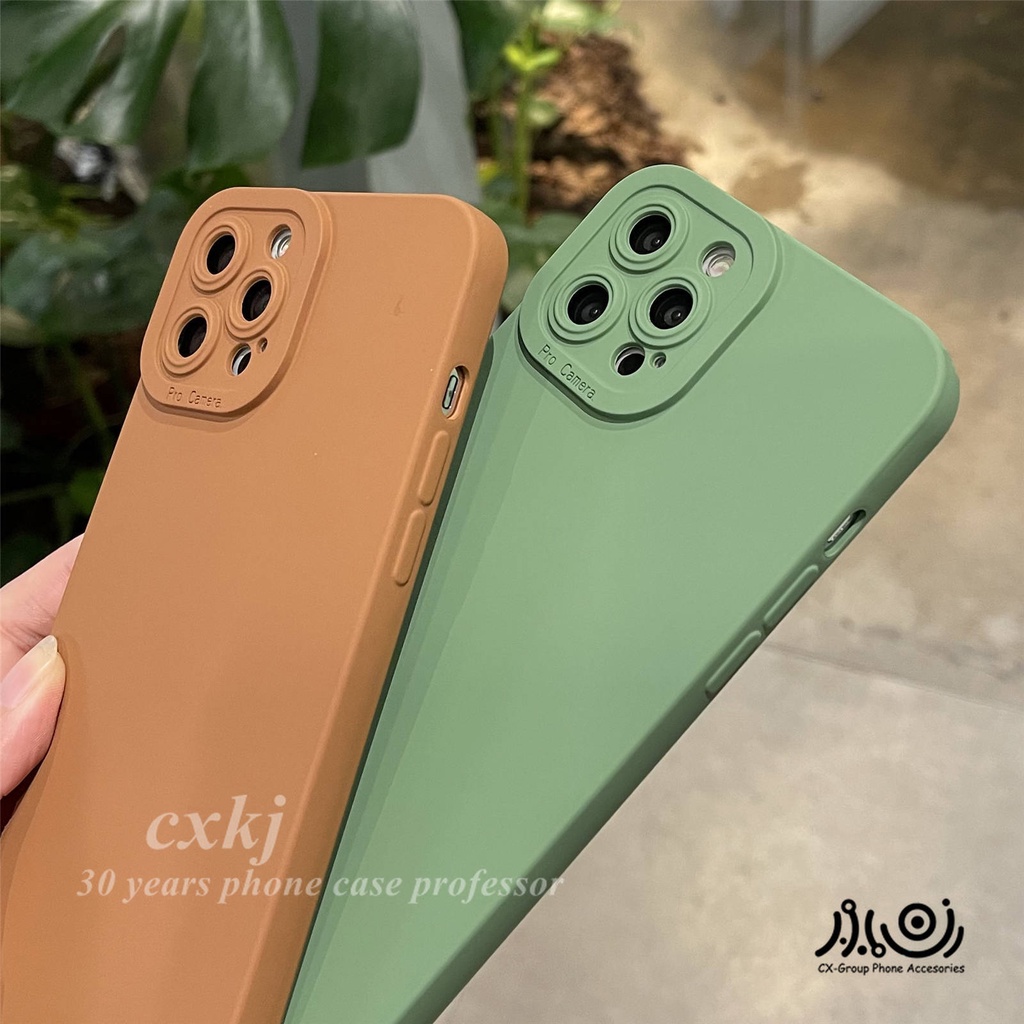 Ốp Điện Thoại Silicon Bảo Vệ Ống Kính Máy Ảnh Cho Iphone 13 12 11 Pro Max X Xs Max Xr I8 I7 8plus 11pro I12 Pro Max