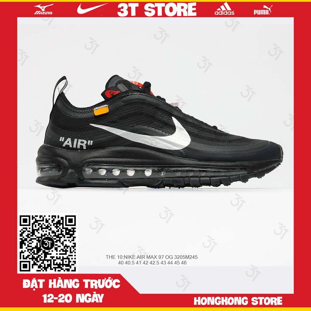 GIÀY SNEAKER MÃ SẢN PHẨM_Off-White™ x NIKE Air Max 97 NHIỀU MÀU PHONG CÁCH FULLBOX + FREESHIP