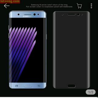 Miếng dán dẻo vmax full màn hình cho sam sung note 7