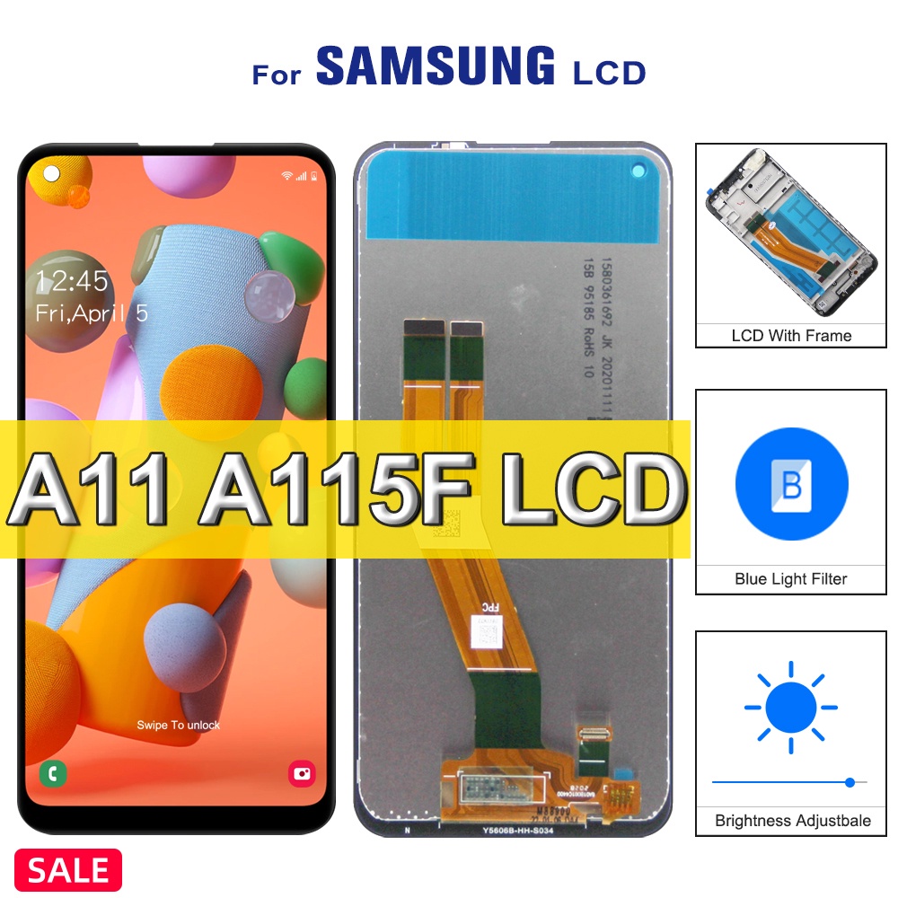 Màn Hình Cảm Ứng LCD 6.4" Thay Thế Dành Cho Samsung Galaxy A11 A115 SM-A115F/DS A115M A115U A115A A115W
