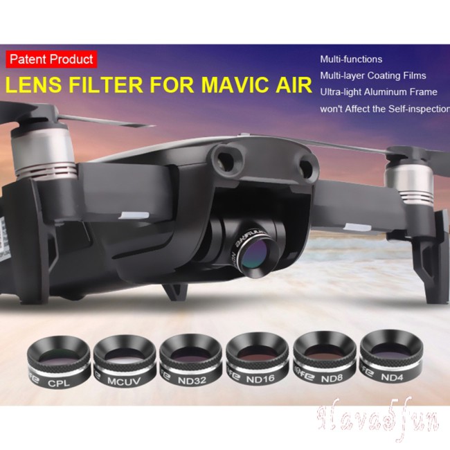 SUNNYLIFE Ống Kính Lọc Chống Nắng Đa Năng Cho Mavic Air