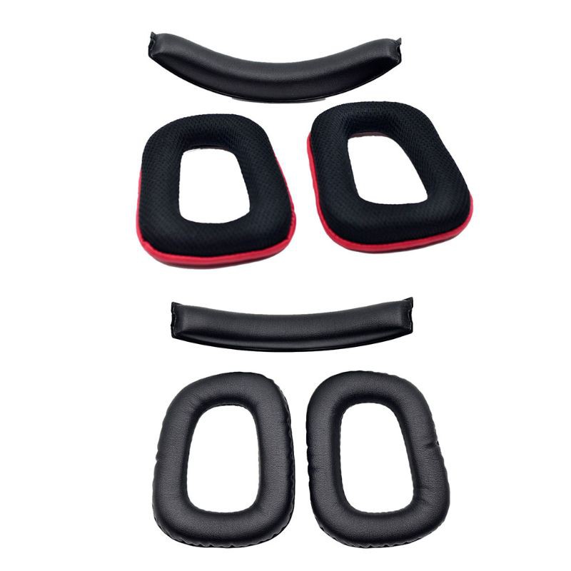 【ADD+】For Logitech G35 G930 G430 F450 Headset Headband Ear Pad Set