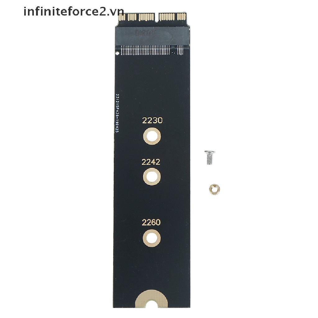 Thẻ Chuyển Đổi NVMe PCIe PCIe M.2 NGFF SSD Cho 2013 2014 2015 macbook air pro