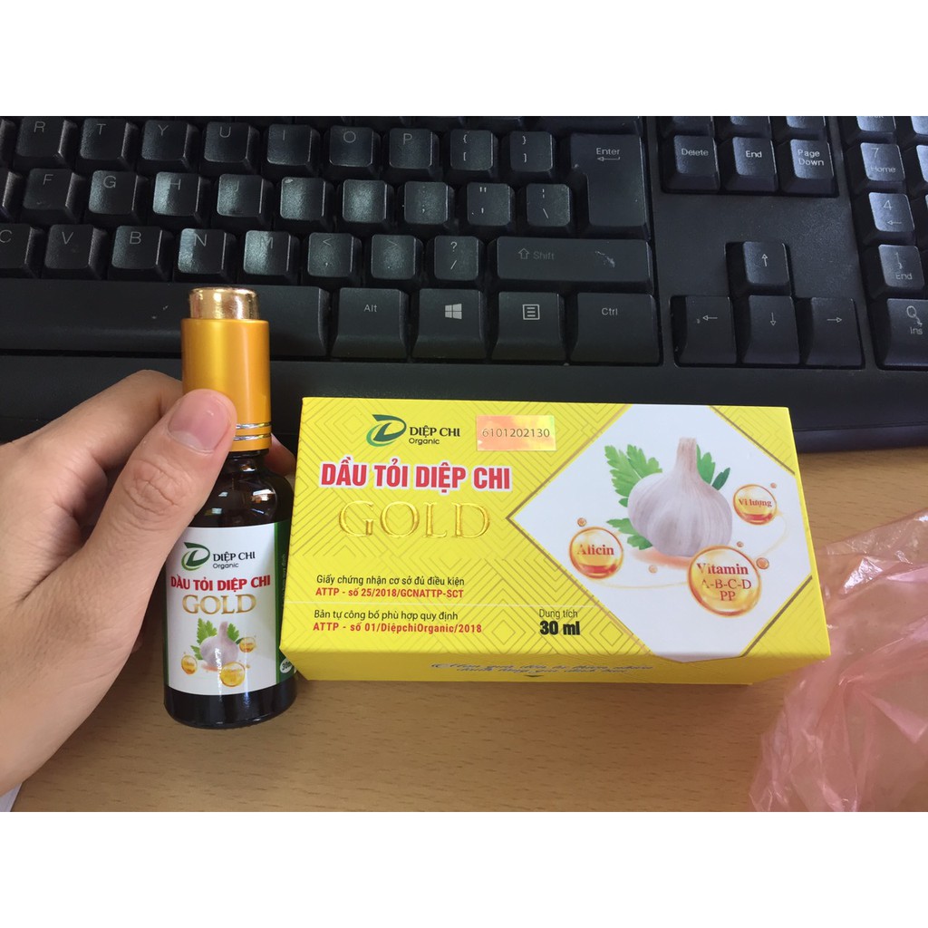 Dầu tỏi diệp chi gold