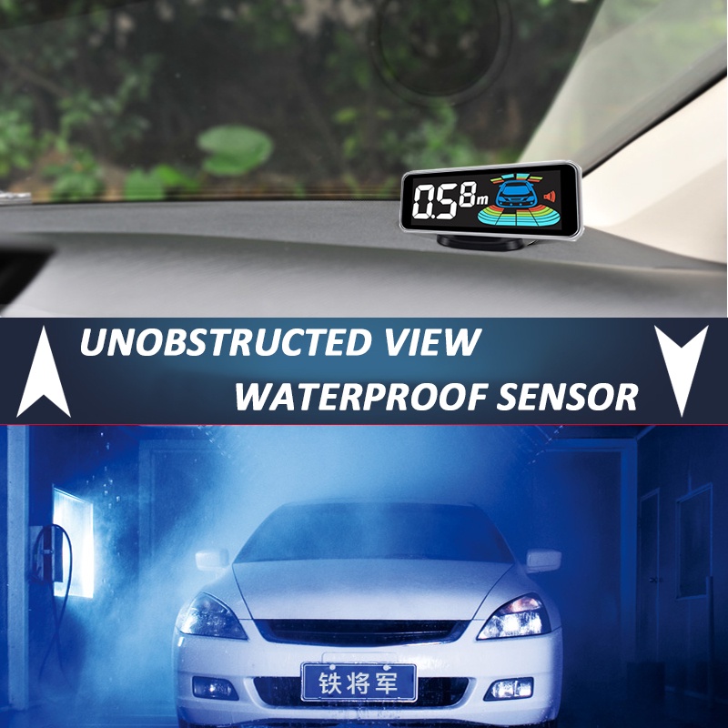 Hệ Thống Cảm Biến Đỗ Xe Có Đèn LED Nền