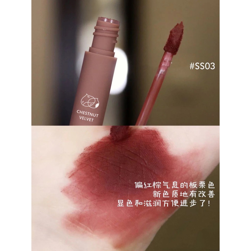 Son Kem Lì DAIMANPU CHEST NUST D48 Hạt Dẻ Tone Nâu Tây Auth Nội Địa | Thế Giới Skin Care