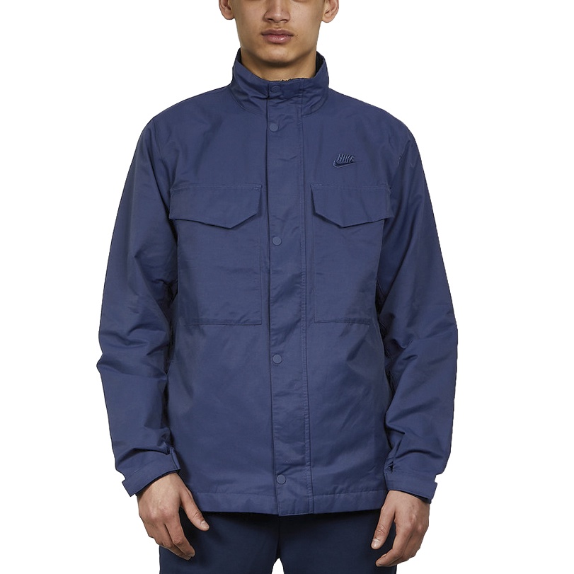 ÁO KHOÁC NIKE SPORTSWEAR WOVEN UTILITY M65 TRACK JACKET - NAVY BLUE