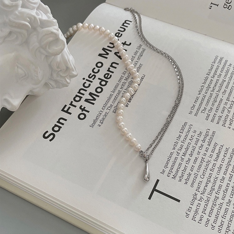 Vòng cổ ĐíNh HạT NgọC Trai Phong CáCh Baroque