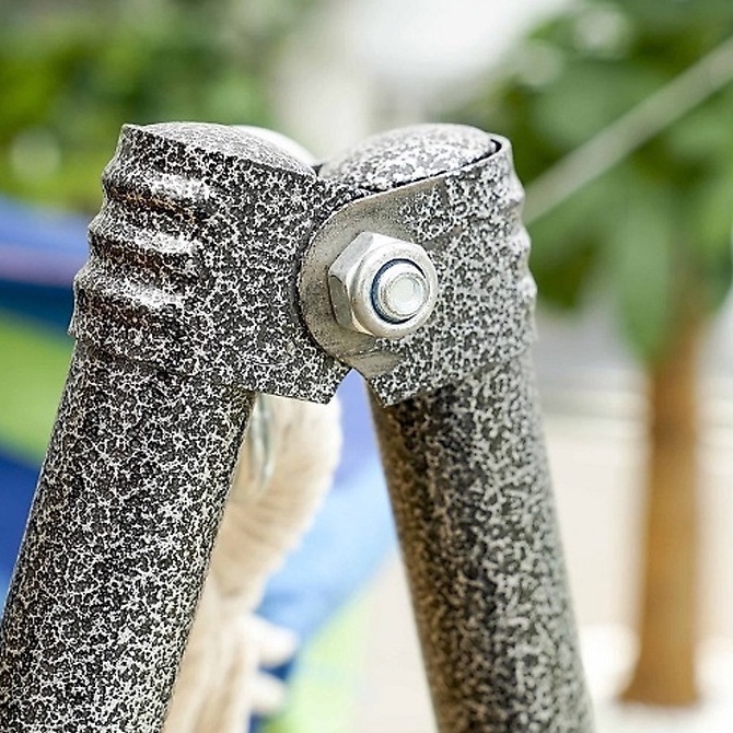 Võng Xếp Hoàng Nhân Khung Sơn Tĩnh Điện Phi 32 - Tặng Kèm Lưới Võng