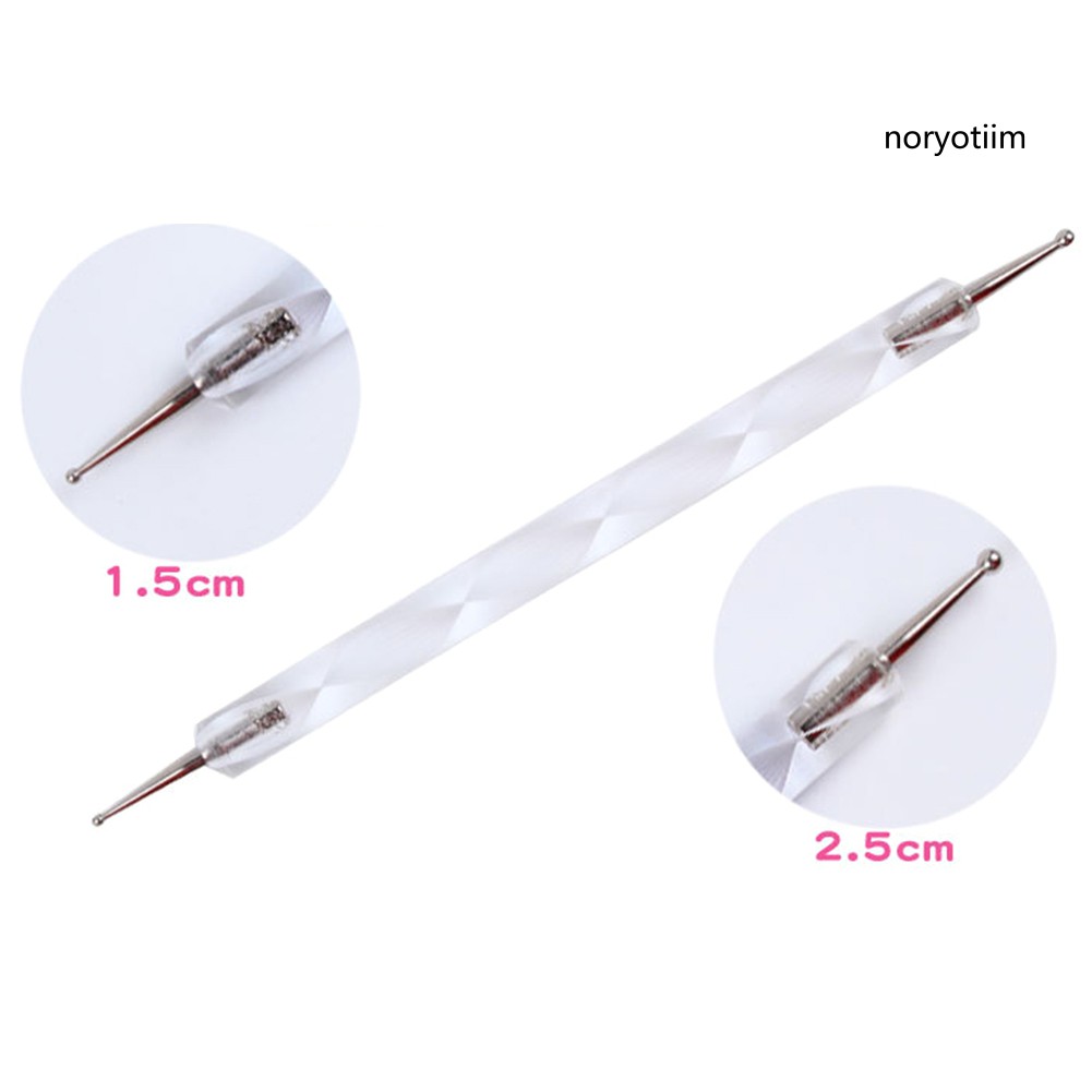 Bộ 5 bút vẽ họa tiết chấm bi hai đầu dành cho trang trí móng tay nghệ thuật