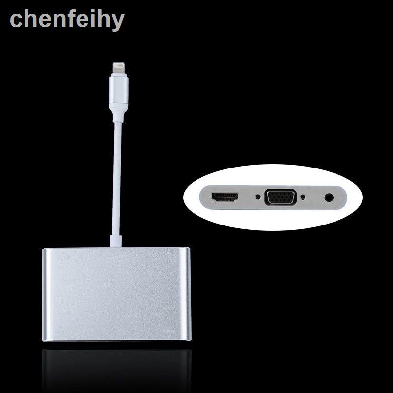 Apple Dây Cáp Chuyển Đổi Cổng Lightning Sang Hdmi / Vga Cho Iphone 7 / 8 / X