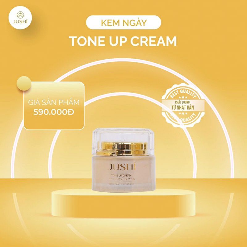 Kem dưỡng da ban ngày Tone up cream dưỡng da nâng tông Jushi