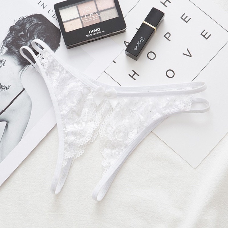 Che tên sản phẩm -Quần lọt khe xẻ đáy ren sexy - Ck104 chip không đũng gợi cảm- CAMLUU99