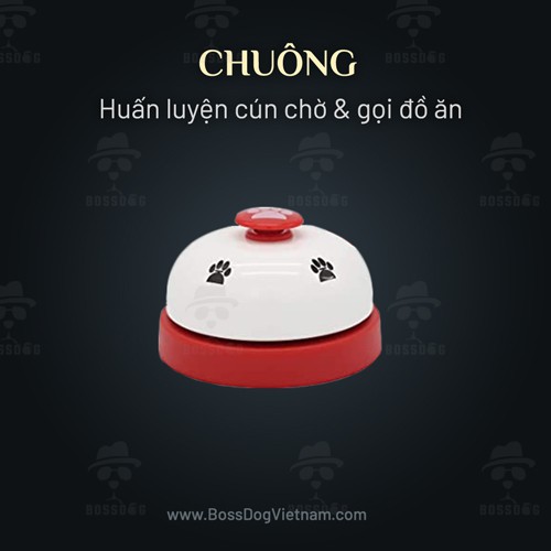 [Mã PETSALE19 giảm 8% đơn 250K] Chuông huấn luyện chó | BossDog