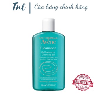 [Hàng Chính Hãng] Gel Rửa Mặt Cho Da Nhờn Mụn Avène Cleanance Cleansing Gel 200ml