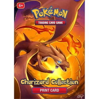 [BÀI IN] Combo bộ sưu tập thẻ bài Pokemon Charizard TẤT CẢ phiên bản đã phát hành (KHÔNG TRÙNG NHAU)