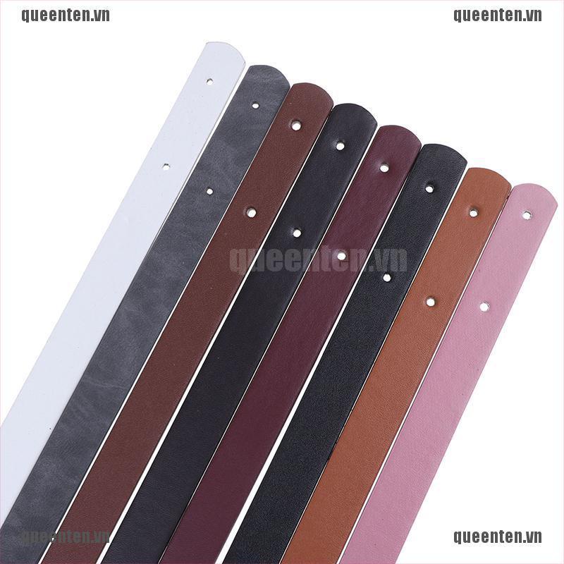 2Pc/Set PU Leather Tote Bag Strap Replacement for Handbag Detachable Handle Belt QUVN