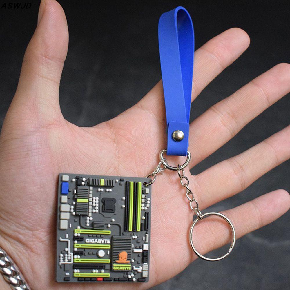 AMD Móc Chìa Khóa Hình Bảng Mạch Chủ Sáng Tạo Dùng Làm Quà Tặng