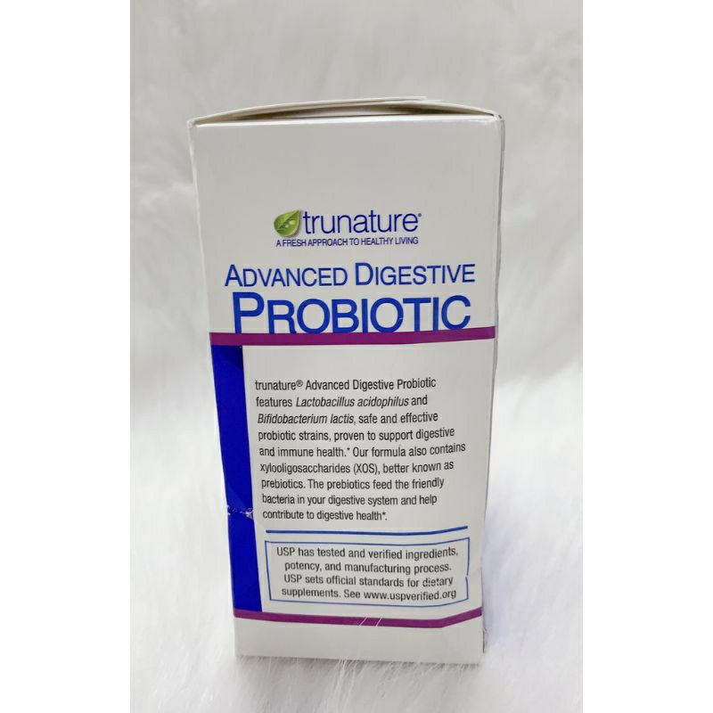 [ Date 4/24] Viên uống hỗ trợ tiêu hoá Advanced Digestive Probiotic Trunature 100v