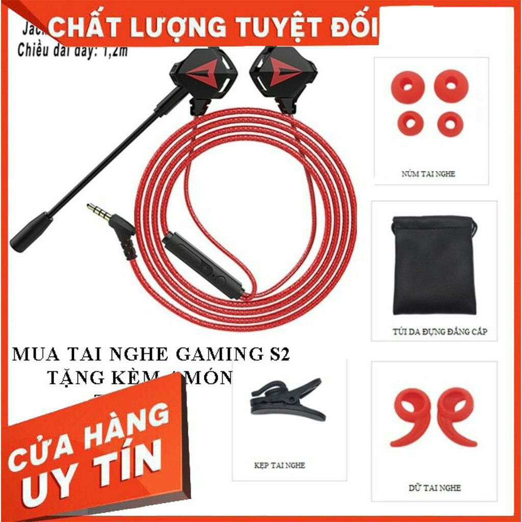 Tai nghe Gaming SENDEM S2, Tai nghe IN-EAR đỉnh cao cho game thủ