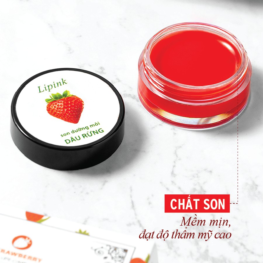 Son dưỡng môi LIPINK - Son dưỡng có màu - Dưỡng môi mềm căng mịn tự nhiên, ngăn ngừa khô môi, bong tróc, thâm sạm môi | BigBuy360 - bigbuy360.vn