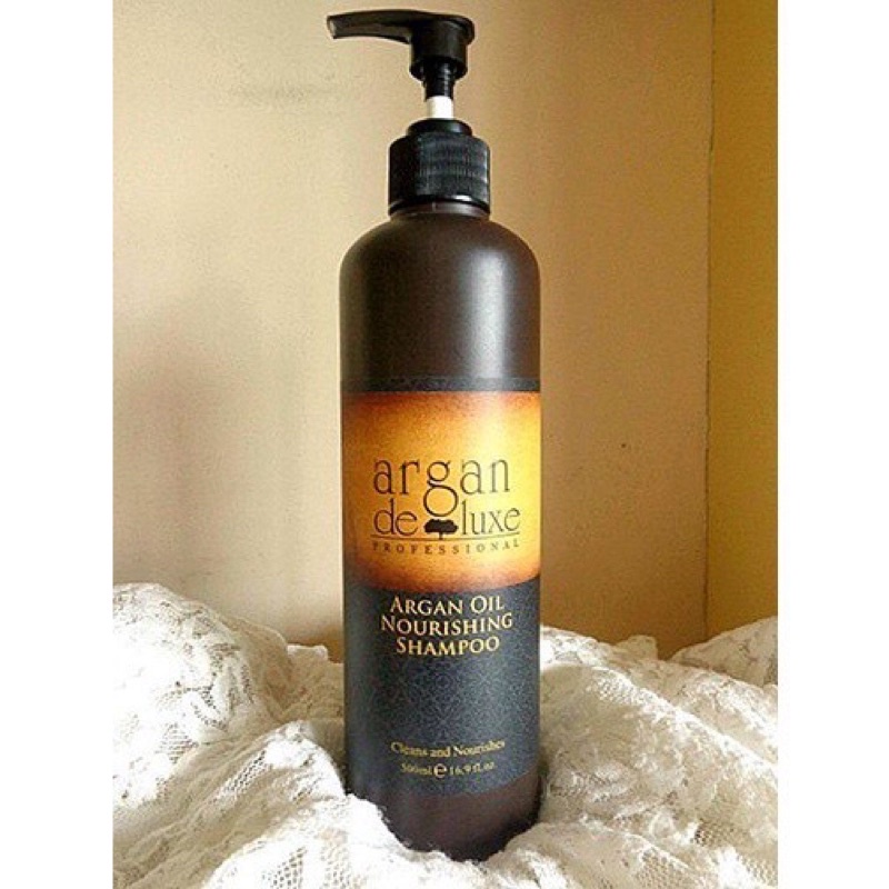 SÉT GỘI XẢ,CẶP GỘI XẢ ARGAN OIL DELUXE 1000ML HƯƠNG NƯỚC HOA