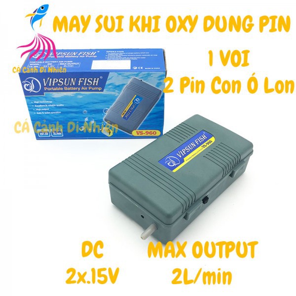 MÁY OXY PIN VS 960 KÈM DÂY VÀ CỤC SỦI