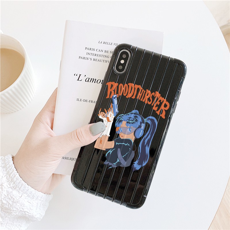 Ốp lưng iphone Blood sọc 3D chống va đập 5/5s/6/6plus/6s/6splus/7/7plus/8/8plus/x/xs/11/12/pro/max/plus/promax | BigBuy360 - bigbuy360.vn