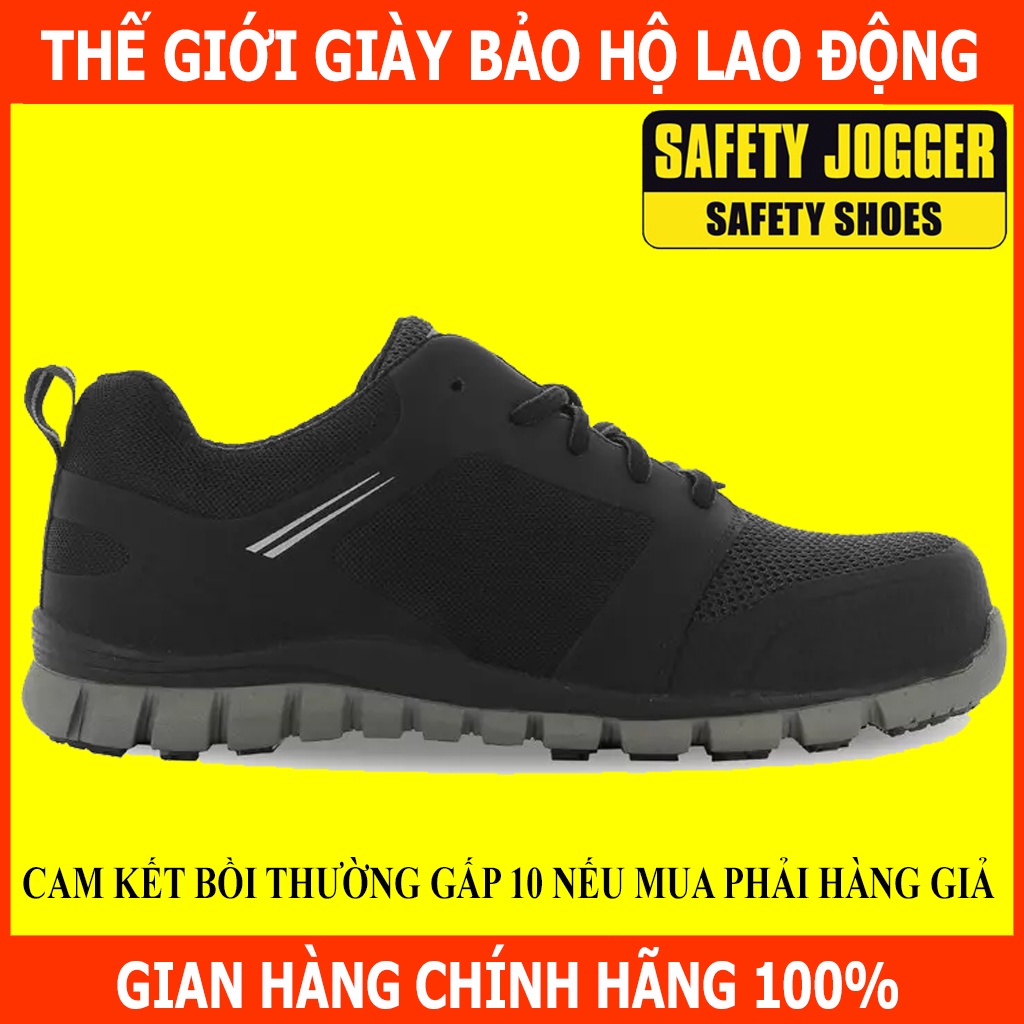 [HÀNG CHÍNH HÃNG]Giày Bảo Hộ Safety Jogger Ligero Siêu Nhẹ, Đế Chống Sốc, Chống Tĩnh Điện, Chống Trơn Trượt | BigBuy360 - bigbuy360.vn