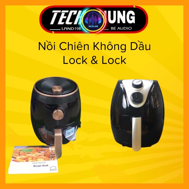 ( New ) Nồi Chiên Không Dầu Lock &amp; Lock 3.5L