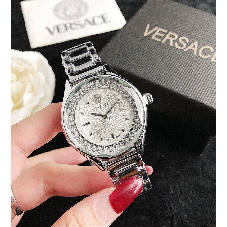 Đồng Hồ Thời Trang Đính Kim Cương Gypsophila Sang Trọng Cho Nữ