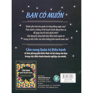 Cẩm Nang Quản Trị Điều Hành - Quản Trị Vi Mô