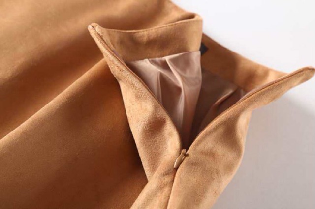 Chân váy da lộn đục lỗ PC17