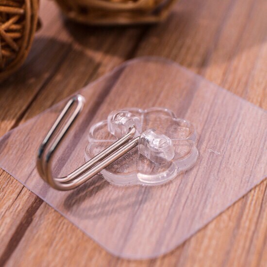 COMBO #100 Móc Dán Tường Trong Suốt Chịu Lực