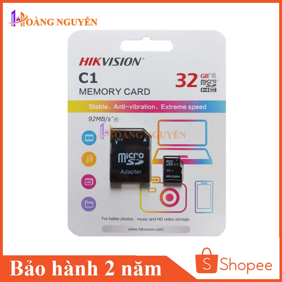 [NHÀ PHÂN PHỐI] Thẻ Nhớ Camera 32gb 64gb 128gb Hikvision/DSS /Ebitcam/San.Disk | BigBuy360 - bigbuy360.vn