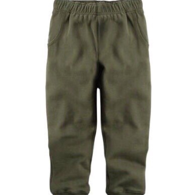 Quần jogger carter nỉ da cá bé trai