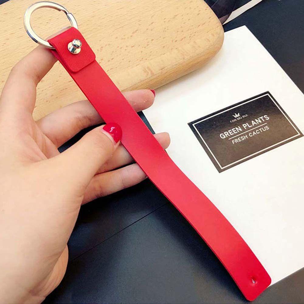 Móc Chìa Khóa Bằng Da PU Cho Nam Và Nữ