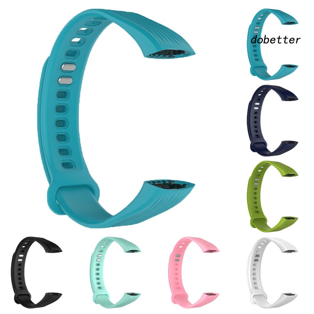 Dây Đeo Silicon Thay Thế Cho Đồng Hồ Thông Minh Huawei Honor Band 3