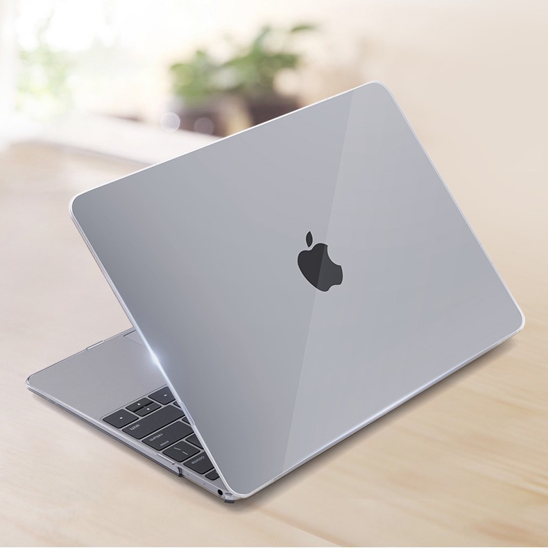 Case Ốp Macbook Màu Trong Suốt (Tặng Nút Chống Bụi, Kẹp Chống Gẫy Sạc ) | BigBuy360 - bigbuy360.vn