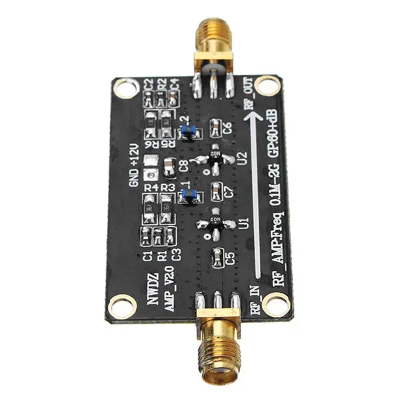Bảng MạCh TiếNg ỒN zzz LNA 0.1M-2G 60DB RF KèM Phụ KiệN