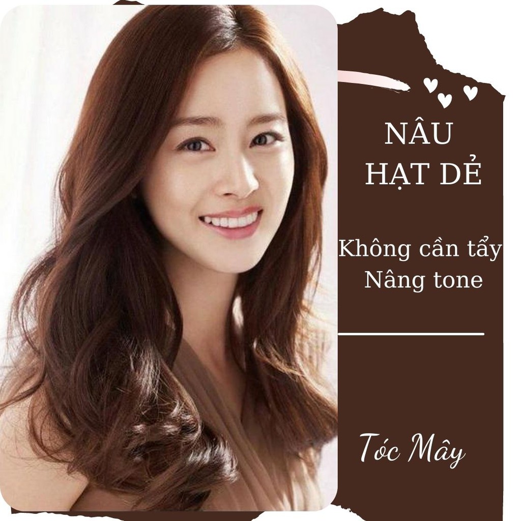 Thuốc Nhuộm Tóc Màu Nâu Hạt Dẻ